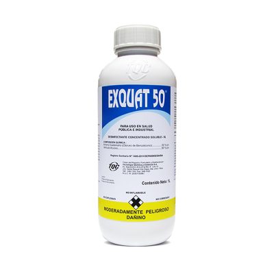 Desinfectante a Base de Amonio Cuaternario 1L Exquat 50