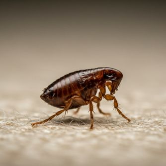 pulgas de control de plagas